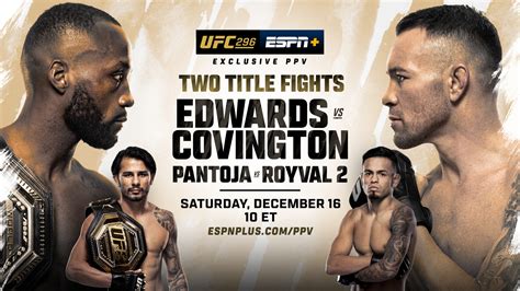 Welterweight champion Leon Edwards steps into the Octagon with former interim titleholder and current No. 3 contender Colby Covington in an electrifying main …